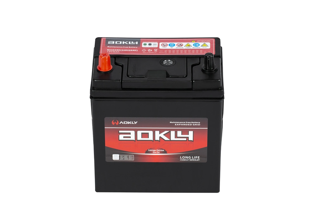 Aokly Ns40zmf 36b20mf High Quality Long Duration JIS Standard Automotive Battery 12V36ah Car Battery